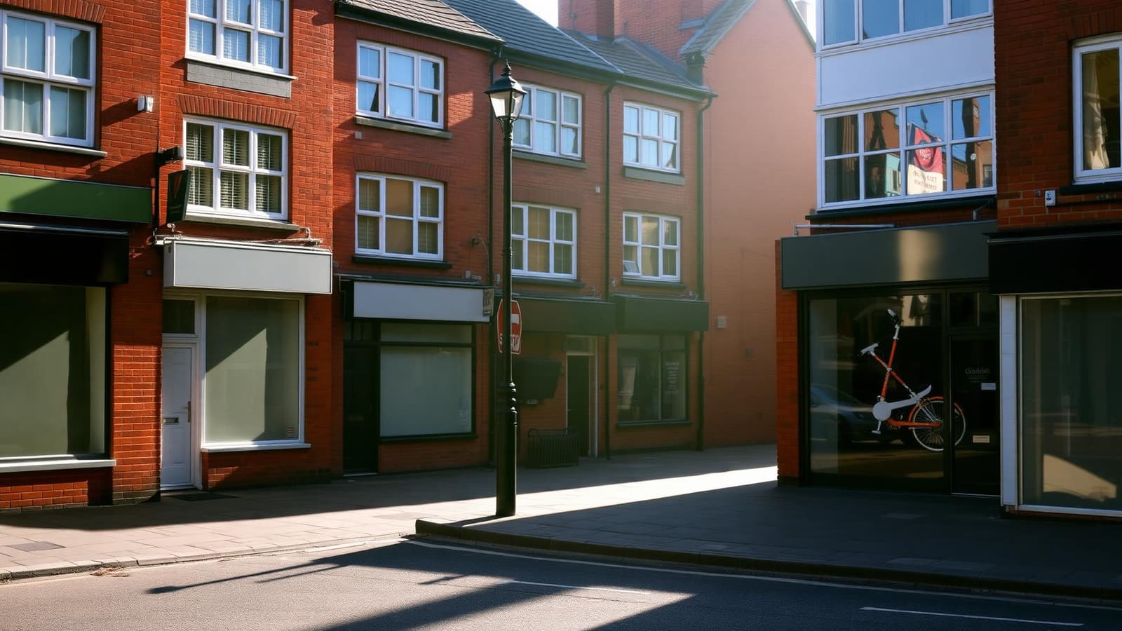 The local high street near Chesters Pharmacy in Shard End, Birmingham